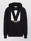 Valentino Chez Hooded Sweatshirt In Black