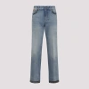 Valentino Women Blue Floral Print Jeans, 26 Luxury Jeans For Women Darveys In Multi