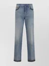 Valentino Straight-fit Denim Pants With Colorful Embellishments