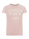 Valentino Garavani Printed Cotton T-shirt Clothing In Pink