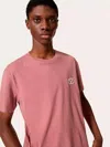 Valentino Cotton T-shirt With Vlogo Signature Patch In Embroidered Logo On The Front