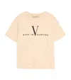 Valentino Garavani Cotton T-shirt With Made In Print Clothing