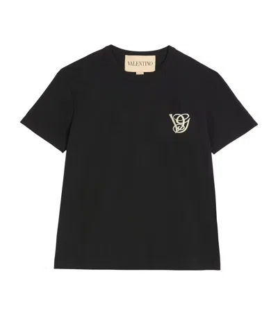 VALENTINO COTTON MONOGRAM T-SHIRT
