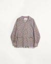 Valentino Pajama Shirt With "voyage Imaginaire" Print In Brown