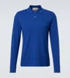 Valentino Polopullover Aus Baumwolle In Blau