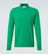 Valentino Polopullover Aus Baumwolle In Grün