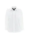 Valentino White Long-sleeve Cotton Shirt Minidress