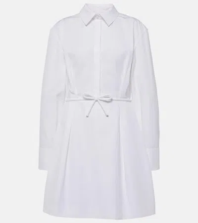 VALENTINO COTTON POPLIN SHIRT DRESS