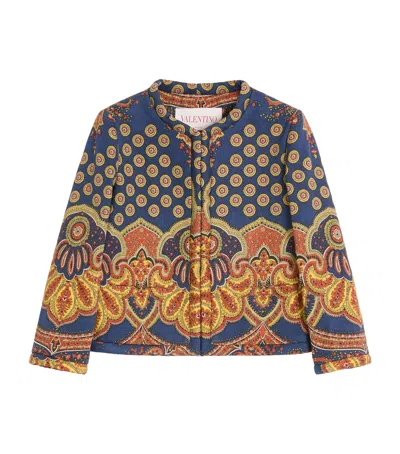 VALENTINO COTTON PRINTED JACKET