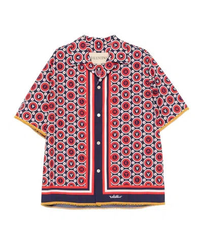 VALENTINO VALENTINO BULLES ROYALES SHORT-SLEEVED SHIRT