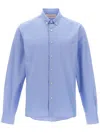 Valentino Camicia Maniche Lunghe Celeste In Blue