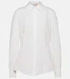 Valentino Cotton Shirt In White