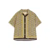 Valentino Bowling Shirt With Bulles Royales Print