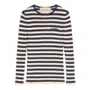 Valentino Cotton Jumper Woman Birch/provence Blue/birch S