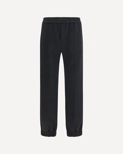 Valentino Cotton Sweatpants In Black