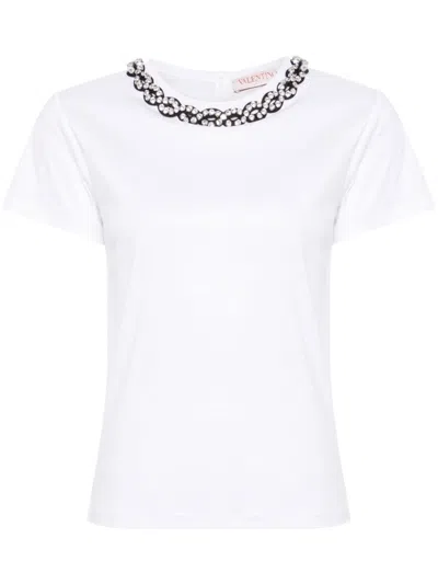 Valentino Cotton T-shirt In White