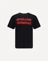 Valentino Garavani Printed Cotton T-shirt In Black