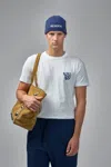 Valentino Cotton T-shirt With Vg Patch In Blue