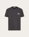 Valentino T-shirt Mit Vlogo Signature In Anthracite