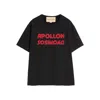 Valentino Garavani Printed Cotton T-shirt In Black