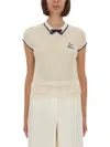 Valentino Cotton Tops. In Neutral