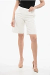Valentino Cotton Wide-leg Shorts