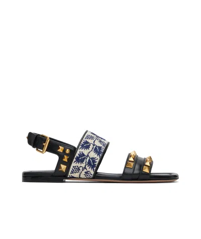 VALENTINO GARAVANI COUNTY FLAT SANDALS