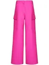 Valentino Couture Blaser Cargo Trousers In Pink