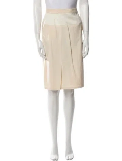 Pre-owned Valentino Couture Knee-length Skirt In Neutral