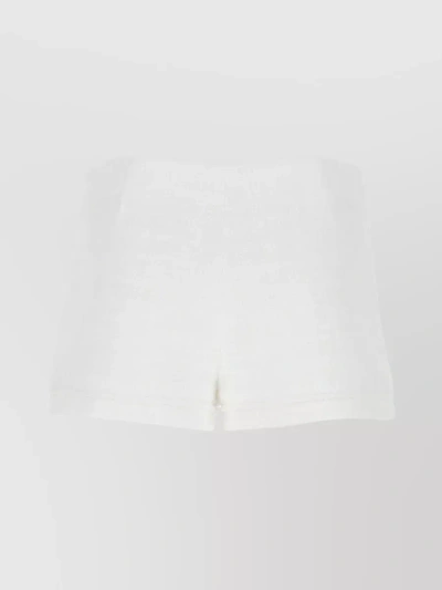 Valentino Shorts-42 Nd  Female In Cream