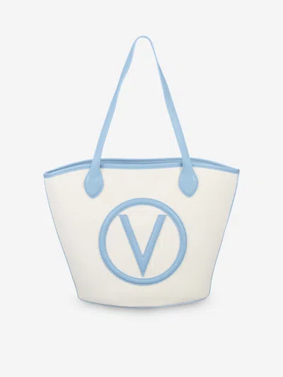 Valentino Garavani Kids' Covent Tote Bag In Blue