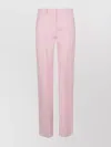 VALENTINO CREASE FRONT BELT LOOP TROUSERS