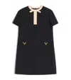 Valentino Minikleid Mit Goldfarbenen Details In Black