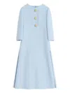 Valentino Crepe Couture Midi Dress