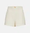 Valentino V-plaque Short Shorts In White