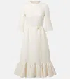 Valentino Crepe Couture Midi Dress