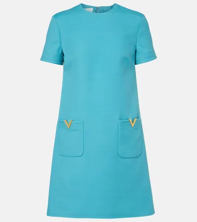 VALENTINO CREPE COUTURE MINIDRESS