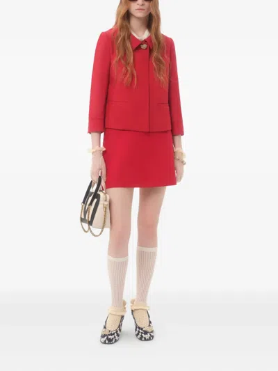 Valentino Crepe Couture Skirt