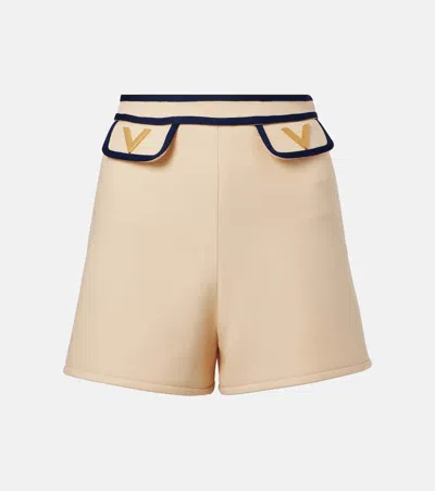 Valentino Crêpe Couture Shorts