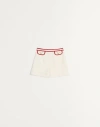 Valentino Crepe Couture Shorts
