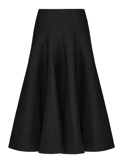 VALENTINO `CREPE COUTURE` SKIRT