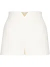 Valentino V-plaque Short Shorts In White