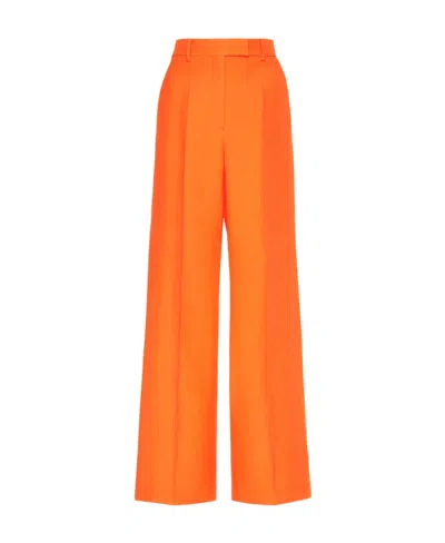 VALENTINO CREPE COUTURE TROUSERS