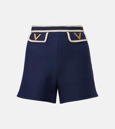 Valentino Crepe Couture Shorts