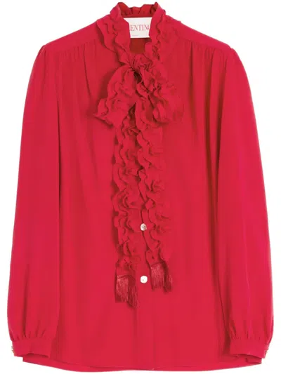 VALENTINO CREPE DE CHINE SHIRT