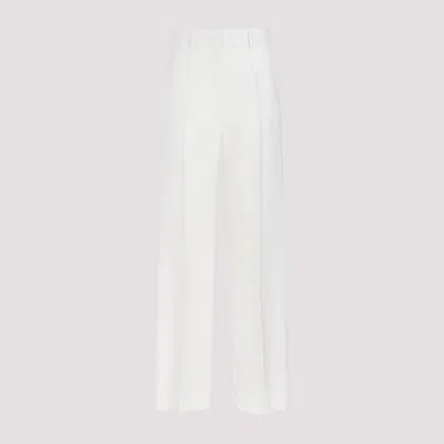 Valentino Crepe Pants In Nude & Neutrals