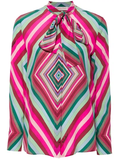 VALENTINO CREPE SILK BLOUSE