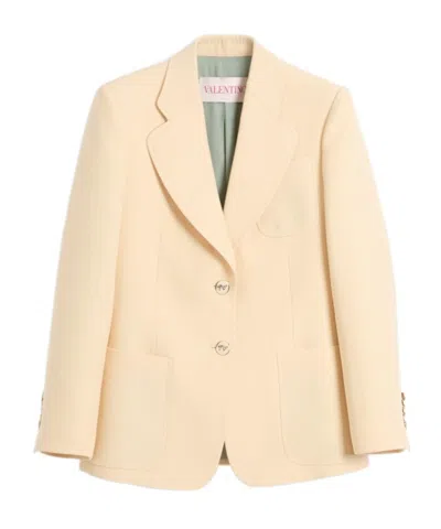 VALENTINO VALENTINO SINGLE-BREASTED LONG-SLEEVED BLAZER