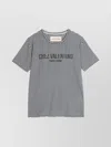 Valentino White Roundneck Striped T-shirt
