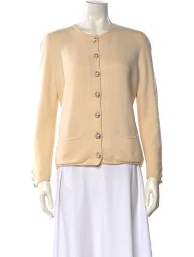 Pre-owned Valentino Crew Neck Sweater In Neutral